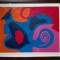 Colaj Abstract - semnat Patrick Heron