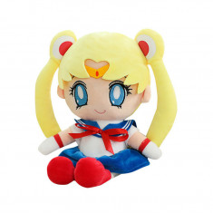Jucarie de plus anime Sailor Moon Usagi, 25 cm, multicolor foto