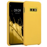 Husa pentru Samsung Galaxy S10e, Silicon, Galben, 47944.143, kwmobile, Carcasa