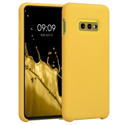 Husa pentru Samsung Galaxy S10e, Silicon, Galben, 47944.143, kwmobile foto