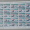 TIMBRE ROM&Acirc;NIA LP1288/1992 ZIUA MĂRCII POȘTALE Coală 25 de timbre MNH