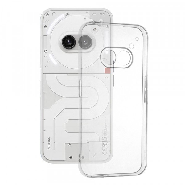 Husa pentru Nothing Phone (2a) Plus / Phone (2a), Techsuit, Clear, Transparenta