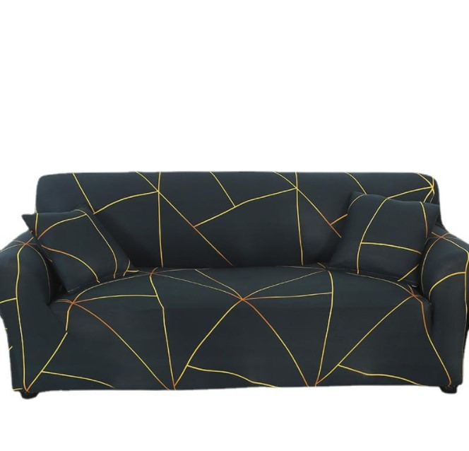 Husa elastica universala pentru canapea si pat, cu 2 fete de perna, 190X 230 cm