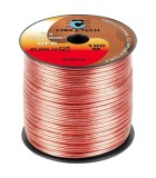 Cablu difuzor OFC cupru 2x2mm2 transparent CABLETECH KAB0324