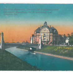 5435 - TIMISOARA, Bridge on the Bega river, Romania - old postcard - unused