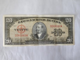 Cuba 20 Pesos 1949 Noua