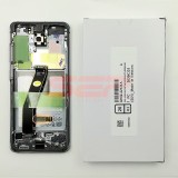 LCD+Touchscreen cu Rama Samsung Galaxy S20 / G980F GREY original