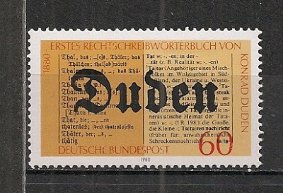 Germania.1980 100 ani Lexiconul Duden MG.461 foto