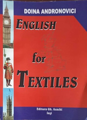 ENGLISH FOR TEXTILES-DOINA ANDRONOVICI-247697 foto