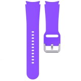 Curea silicon, compatibila Samsung Galaxy Watch 5, 40mm, VD Very Dream&reg;, Quick Release, Indigo Purple