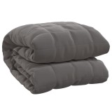 Cumpara ieftin Patura antistres, gri, 200x200 cm, 9 kg, material textil