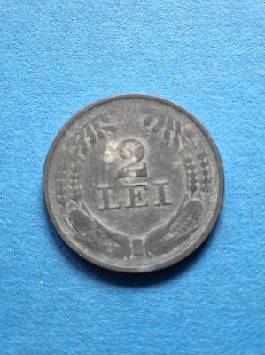 Moneda Romania 2 lei 1941 foto