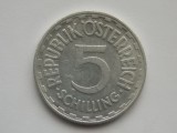 5 SCHILLING 1952 AUSTRIA, Europa