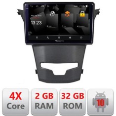 Navigatie Ssangyong Korando 2014-2019 5230-1159 Android Ecran 720P Quad Core 2+32 carplay android auto CarStore Technology