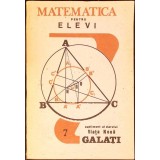 MATEMATICA PENTRU ELEVI NR.7/1989-COLECTIV-339063