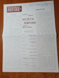 Program teatrul national craiova stagiunea 1982-1983- premiera reteta fericirii