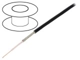 Cablu Coaxial RG174 Negru 50m