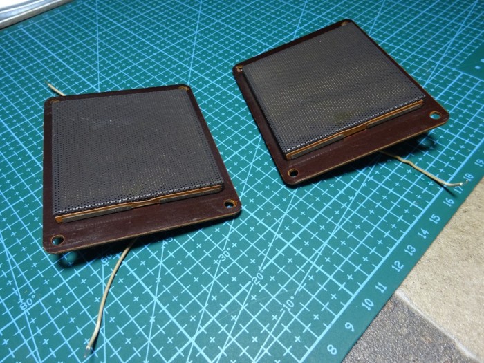 Difuzor vintage /tweeter electrostatic /set 2 bucati