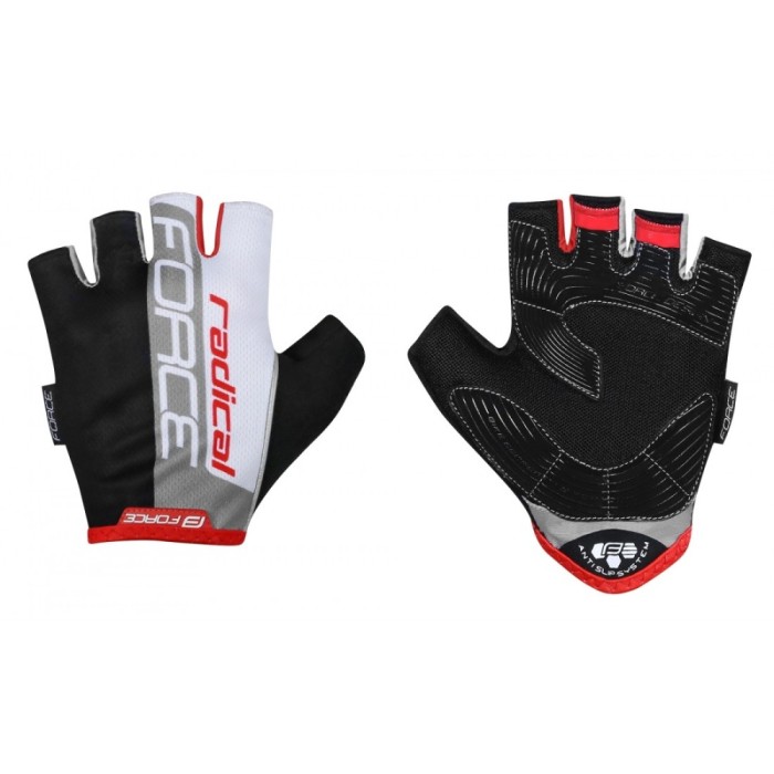 Manusi Force Radical negru/alb/rosu S Ultimate FactoryBikes