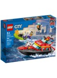 Lego City Fire Rescue Boat (60373)