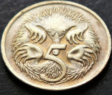Cumpara ieftin Moneda 5 CENTI - AUSTRALIA, anul 1968 * cod 5386, Australia si Oceania