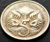 Moneda 5 CENTI - AUSTRALIA, anul 1968 * cod 5386, Australia si Oceania