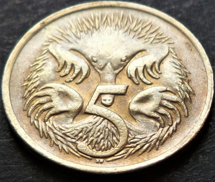 Moneda 5 CENTI - AUSTRALIA, anul 1968 * cod 5386