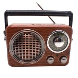 Radio Portabil , Difuzor 8 cm , Bluetooth , USB , MicroSD , Auxiliar ,Acumulator Integrat