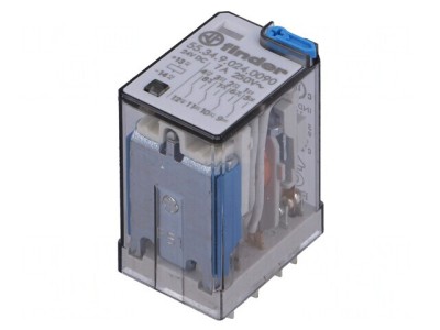 Releu Electromagnetic 4PDT 24VDC 15A foto
