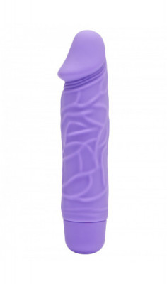 Vibratoare realiste - Get Real Mini Vibrator Realist din Silicon - culoare Violet foto