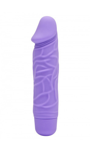 Vibratoare realiste - Get Real Mini Vibrator Realist din Silicon - culoare Violet