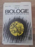 FISE DE BIOLOGIE PENTRU ELEVI SI ABSOLVENTI DE LICEE-E. PORA, E. MANDRUSCA, A. VERESEZAN-266217