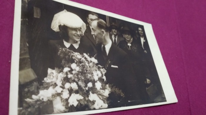 FOTO TIP CARTE POSTALA 1945