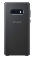 Husa Samsung EF-PG970TBEGWW silicon neagra pentru Samsung Galaxy S10e (G970F) foto