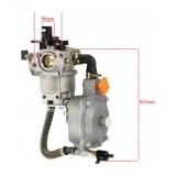 Carburator dublu drujba Honda GX160 , 168F