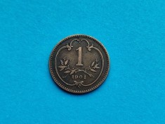 1 Heller 1901 Austria-RAR- foto