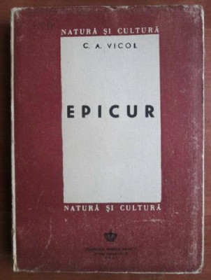C. A. Vicol EPICUR Fundatia Mihai I 1947 foto