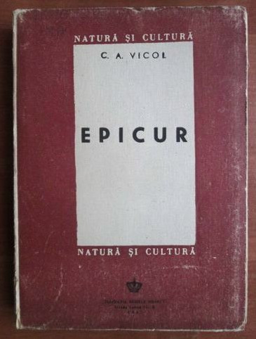 C. A. Vicol EPICUR Fundatia Mihai I 1947