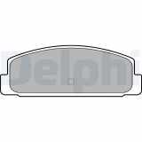 DELPHI LP1766 set placute frana,frana disc