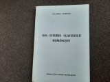 Din istoria slavisticii romanesti SOLOMON VAIMBERG