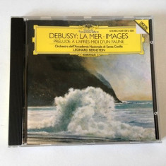 * CD muzica clasica Debussy: La mer, Images, Leonard Bernstein