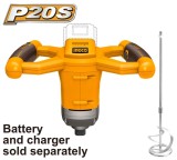 Cumpara ieftin Mixer mortar electric 20V fara acumulator, Ingco MXLI2001