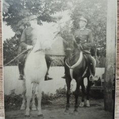 Militari romani calare, Bucuresti 1931// foto tip CP