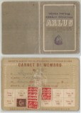 Romania, ARLUS, Carnet de membru, Craiova, 1949