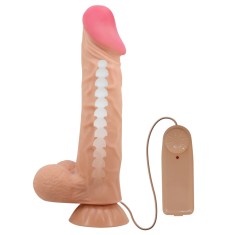 Vibrator Sliding Sadik Natural 24cm