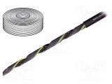 Cablu de control chainflex&reg; CF890 2x0,5mm2 PUR negru IGUS
