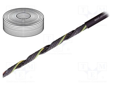 Cablu de control chainflex&amp;reg; CF890 2x0,5mm2 PUR negru IGUS foto