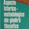ASPECTE ISTORICO-METODOLOGICE ALE GANDIRII FILOSOFICE SI STIINTIFICE-SIMION GHITA-248519