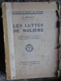 Les luttes de Moli&egrave;re - G. MICHAUT