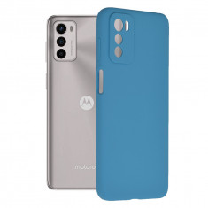 Husa pentru Motorola Moto G42, Techsuit Soft Edge Silicone, Denim Blue